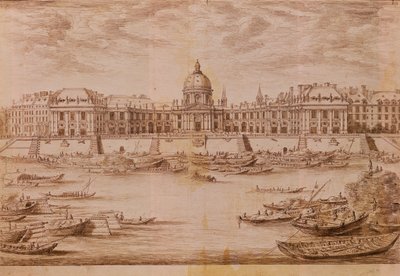 Perspective View of the College des Quatre-Nations (Palais de l